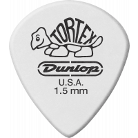 Dunlop Tortex White Jazz III 1,50mm sachet de 12 - Vue 1