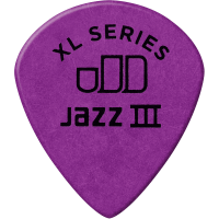 Dunlop Tortex Jazz III XL 1,14mm sachet de 12 - Vue 2