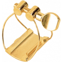 Brancher Ligature fil plaquée or saxophone alto - bec métal - Vue 1