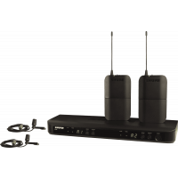 Shure BLX188/CVL Système double sans fil pour 2 présentateurs avec 2 micro cravate CVL - M17 - Vue 1