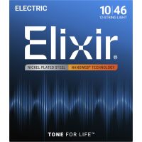 Elixir Electric Nanoweb 12 cordes Light 10-46 - Vue 2