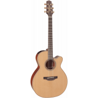 Takamine P3NC Orchestra, cutaway électro-acoustique, Natural Satin - Vue 1