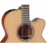 Takamine P3NC Orchestra, cutaway électro-acoustique, Natural Satin - Vue 4