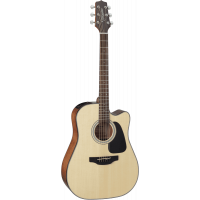 Takamine GD30CE-NAT Dreadnought, cutaway électro-acoustique, Natural - Vue 1
