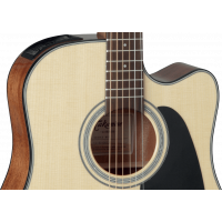 Takamine GD30CE-NAT Dreadnought, cutaway électro-acoustique, Natural - Vue 3