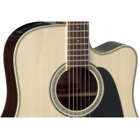 Takamine GD51CE-NAT Dreadnought, cutaway électro-acoustique, Natural - Vue 3