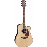 Takamine GD93CE-NAT Dreadnought, cutaway électro-acoustique, Natural - Vue 1