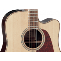 Takamine GD93CE-NAT Dreadnought, cutaway électro-acoustique, Natural - Vue 3