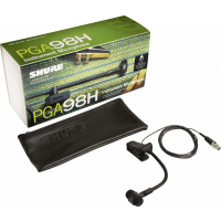 Shure PGA98D Micro statique cardioïde à clipper pour instrument - TQG - Vue 3