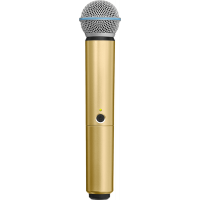 Shure WA713-GLD Corps émetteur or pour BLX2-SM58/BETA58A - Vue 1