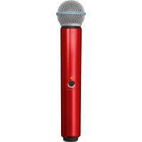 Shure WA713-RED Corps émetteur rouge pour BLX2-SM58/BETA58A - Vue 1