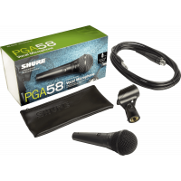 Shure PGA58 Micro voix dynamique cardioïde - QTR - Vue 3