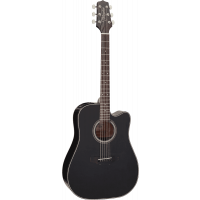 Takamine GD15CE-BLK Dreadnought, cutaway électro-acoustique, Black - Vue 1