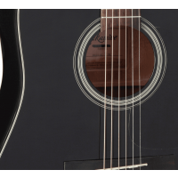 Takamine GD15CE-BLK Dreadnought, cutaway électro-acoustique, Black - Vue 3