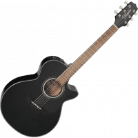 Takamine GF30CE-BLK FXC, cutaway électro-acoustique, Black - Vue 2