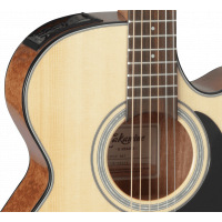 Takamine GF30CE-NAT FXC, cutaway électro-acoustique, Natural - Vue 3
