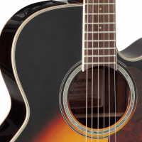 Takamine GN71CE-BSB NEX, cutaway électro-acoustique, Brown Sunburst - Vue 3