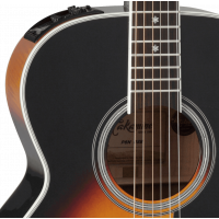 Takamine P6N-BSB NEX, électro-acoustique, Brown Sunburst Gloss - Vue 3