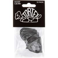 Dunlop Tortex Sharp 1,35mm sachet de 12 - Vue 1