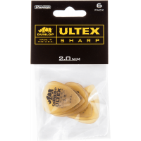 Dunlop Ultex Sharp 2,00mm sachet de 6 - Vue 1