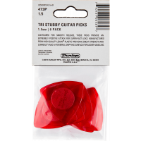 Dunlop Stubby Tri 1,50mm sachet de 6 - Vue 2