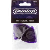 Dunlop Stubby Tri 3,00mm sachet de 6 - Vue 1