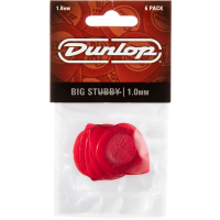 Dunlop Big Stubby 1,00mm sachet de 6 - Vue 1