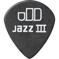 Dunlop Tortex Pitch Black Jazz III 1,35mm sachet de 12 - Vue 2