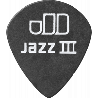 Dunlop Tortex Pitch Black Jazz III 0,60mm sachet de 12 - Vue 4