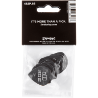 Dunlop Tortex Pitch Black Jazz III 0,88mm sachet de 12 - Vue 2