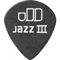 Dunlop Tortex Pitch Black Jazz III 0,88mm sachet de 12 - Vue 4