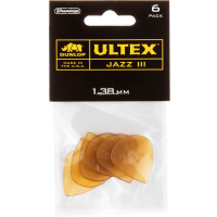 Dunlop Ultex Jazz III 1,38mm sachet de 6 - Vue 1