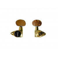 Takamine jeu complet de mécaniques 3+3 Gotoh doré - Vue 1