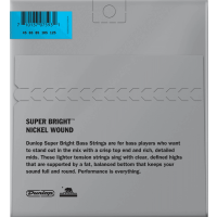 Dunlop SB NICKEL W MEDIUM 5 CORDES 45-125 - Vue 2