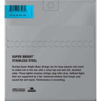 Dunlop SB Steel Medium 5 Cordes 45-125 - Vue 2