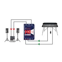 Radial J48 Stéréo - DI active stéréo - Vue 5