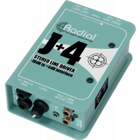 Radial DI convertisseur stéréo -10/+4 dB - Vue 1