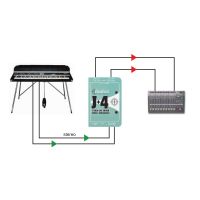 Radial J+4 - DI convertisseur stéréo -10/+4 dB - Vue 7