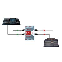 Radial Twin-ISO - Isolateur de ligne +4 dB stéréo - Vue 4
