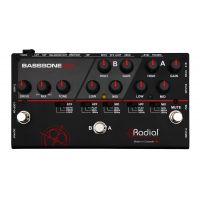 Radial BassBone OD - préampli basses 2 canaux avec overdrive - Vue 2
