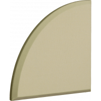 Primacoustic 2 panneaux 1/4 cercle 2 pouces beige - Vue 1