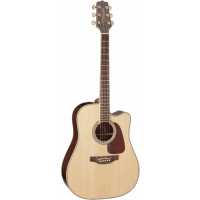 Takamine GD71CE-NAT Dreadnought, cutaway électro-acoustique, Natural - Vue 1
