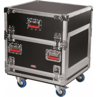 Gator Bois G-Tour pour console de mixage 14 U avec rack 6 U intégré - Vue 2