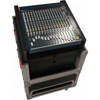 Gator Bois G-Tour pour console de mixage 14 U avec rack 6 U intégré - Vue 6