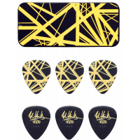 Dunlop EVH Black/Yellow 0,60mm boîte de 6 - Vue 1
