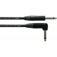 Cordial Câble guitare jack droit/coudé 9 m - Vue 1