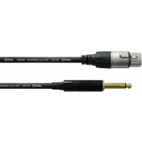 Cordial Câble audio XLR femelle/jack mono 10 m - Vue 1