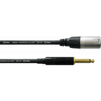 Cordial Câble audio XLR mâle/jack mono 5 m - Vue 1