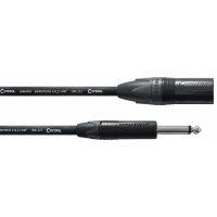 Cordial Câble audio XLR mâle/jack mono 2,5 m - Vue 1