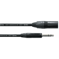 Cordial Câble audio stéréo XLR mâle/jack 5 m - Vue 1